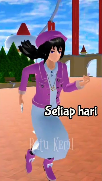 Sakura school simulator tiktok gabut | lihat kontenku gak ada yang rame @RatuKecil #shorts