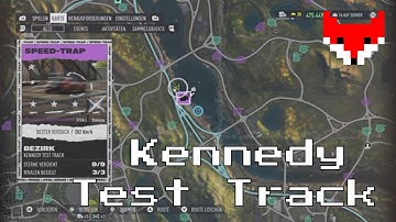 NFS Unbound - Speed Trap - Kennedy Test Track - Trophäe Geblitzt - Blitzer Trophy Game Score Camera