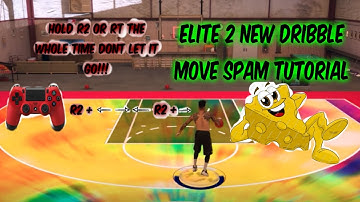 NBA 2K17 HOW TO SPAM NEW DRIBBLE MOVE ELITE 2 & CROSSOVER 16
