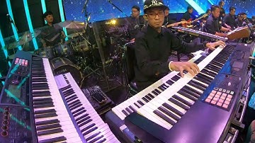 Keyboard Cam Bimbang & Cinta Hitam. Arbil, Valen, Acha, Suchy, Mila.  #DangdutAcademy7