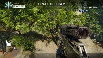 I HIT AN OUT OF THE MAP TRICKSHOT ON REDWOOD! (5 SHOTS) - BO3 SND TRICKSHOTTING