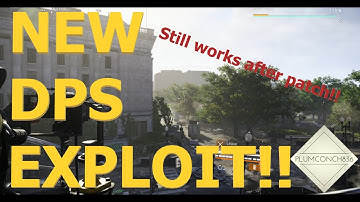 The Division 2 - NEW INFINITE DAMAGE GLITCH -WORKS AFTER PATCH - UNLIMITED DPS EXPLOIT!!