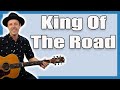 King of the road guitar lesson roger miller