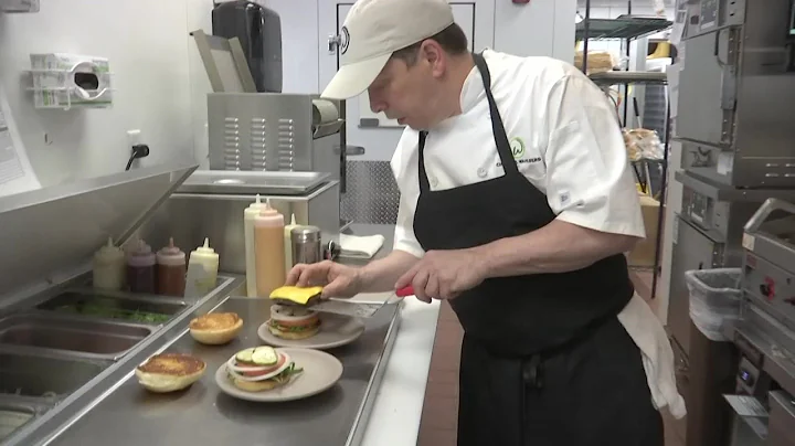 Chef Paul Wahlberg gives TV5's David Custer a look...