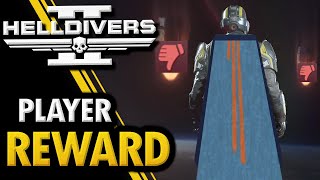 Helldivers 2 - In Game Reward for Defeating Sony