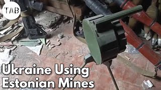 Ukraine Deploying Estonian PK-14 Directional Mines