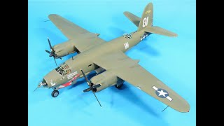 Building and detailing the Revell 1/48 scale B-26 Marauder, Part-2.