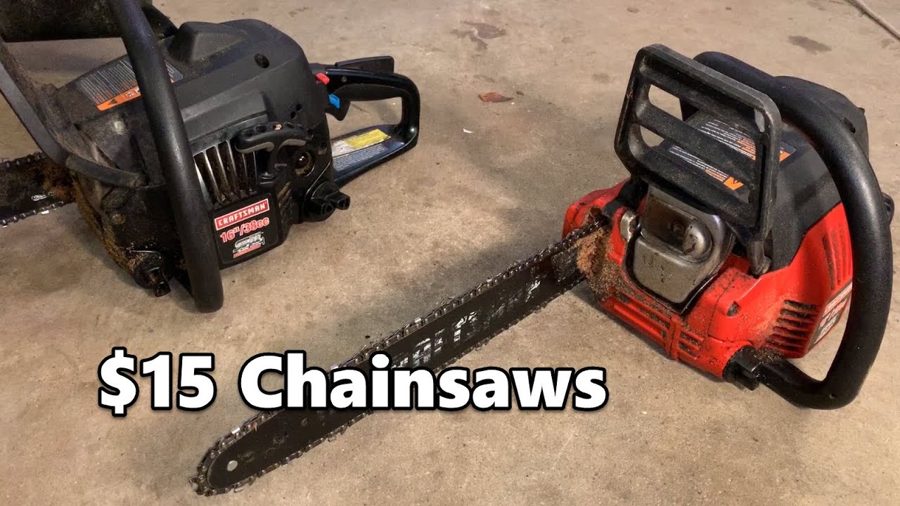 will-they-run-two-craftsman-chainsaw-will-not-start-fixed-youtube