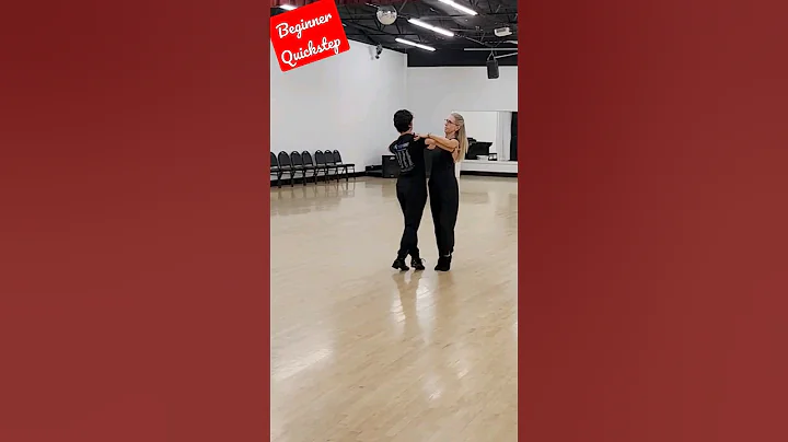 Beginner Bronze Quickstep #ballroomdance #dance #dancer #quickstep #beginners