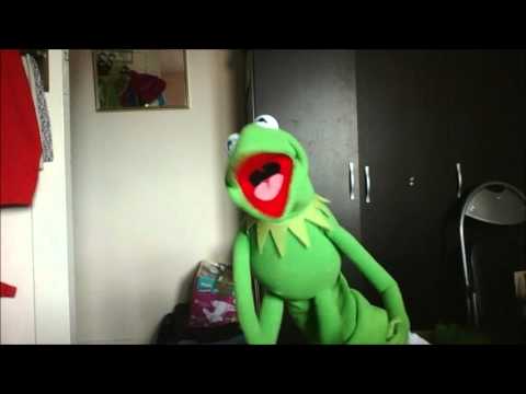 kermit the frog replica puppet - YouTube