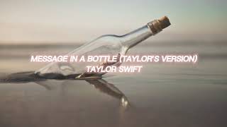 message in a bottle (taylor's version) [taylor swift] — edit audio