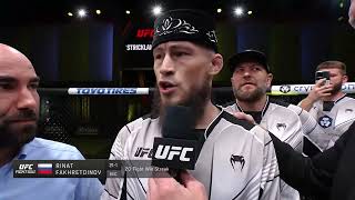UFC Вегас 76: Ринат Фахретдинов - Слова после боя