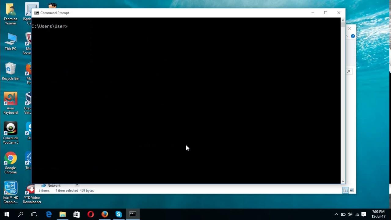 Save Command Prompt output into a text file - YouTube