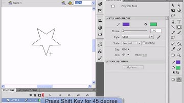 Lesson 03: Basic Shapes in Flash CS5 Part 01 : Adobe flash CS 5 (Hindi Video tutorial)