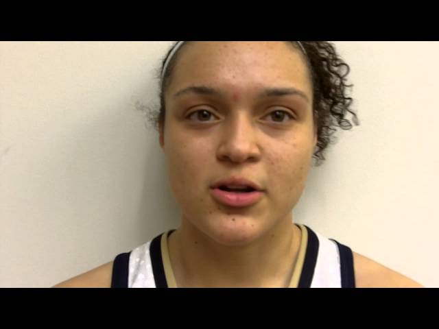 Kayla McBride Iowa Postgame