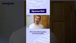 Birleşik Krallık’tan ana dili İngilizce olan öğretmen Matt ile tanışın! 🇬🇧