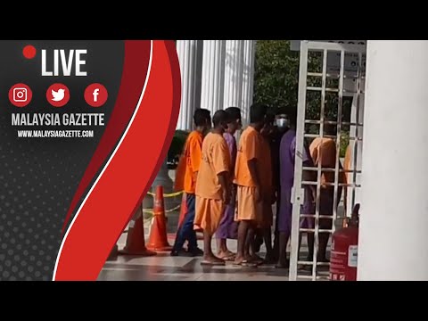 MGTV LIVE : Dua Suspek Telah Sampai Ke Mahkamah Majistret Sepang Untuk Sambung Reman