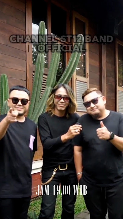 jangan lupa guys, hari ini pukul 19:00 WIB, tayang perdana video klip ST12 X HAZAMA Cinta Tak Biasa