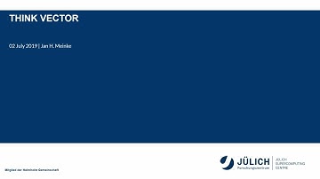 High-Performance Computing with Python: Think Vector