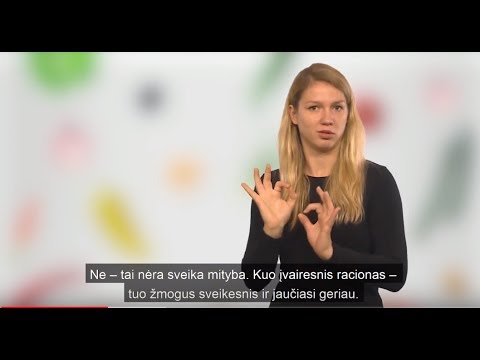 Video: Kaip Pagaminti Tinkamą Maistą