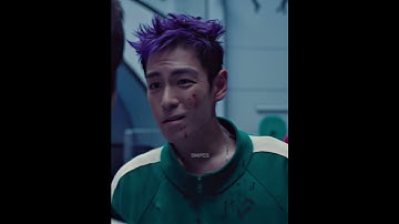 Player 001 Fights Thanos I Squid Game Edit I #shorts