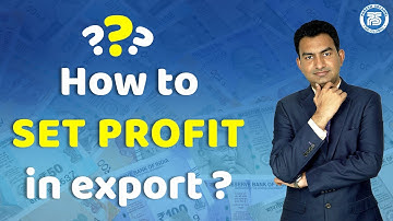 How to set Profit in Export ??? | Export Import Practical Training by Paresh Solanki