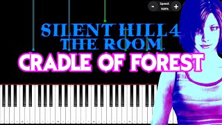 Silent Hill 4 : The Room - Cradle of Forest - Piano Tutorial - Little Miss Scare-All