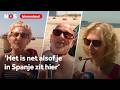 Van strandgangers tot harde werkers: Nederland geniet van zomers weer