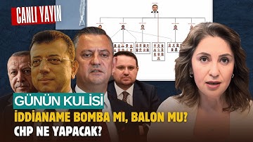 Günün Kulisi: İmamoğlu iddianamesi bomba mı, balon mu? CHP ne yapacak?