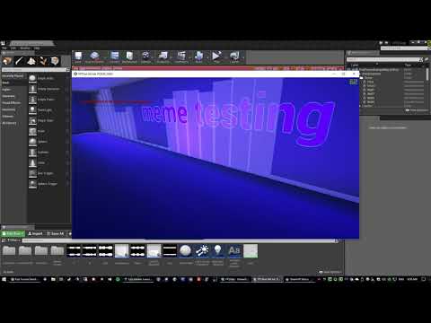Unreal Engine 4 - Fast Fourier transform (Audio visualizer)