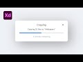 How to Mask & Animate a Progress Bar in Adobe XD