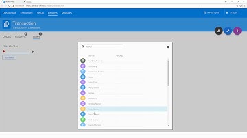 Access Portal 3 0   Overview on report configuration
