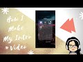 How to make super easy and simple intro video for Youtube channel | Teacher Mary
