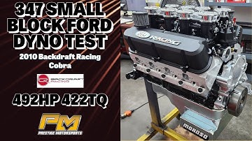 492HP Borla Stack Injected 347 Ford Stroker Dyno Testing for Randy