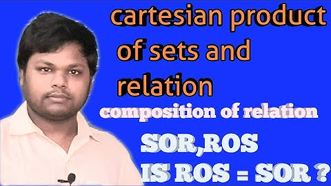 #rdsharmaobjective#math| cartesian product of set| composition of a relation