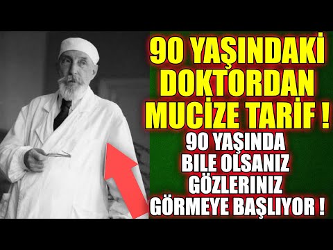 90 Yaşındaki Doktordan Göz Hastalıklarını Geçiren Doğal Yöntem !