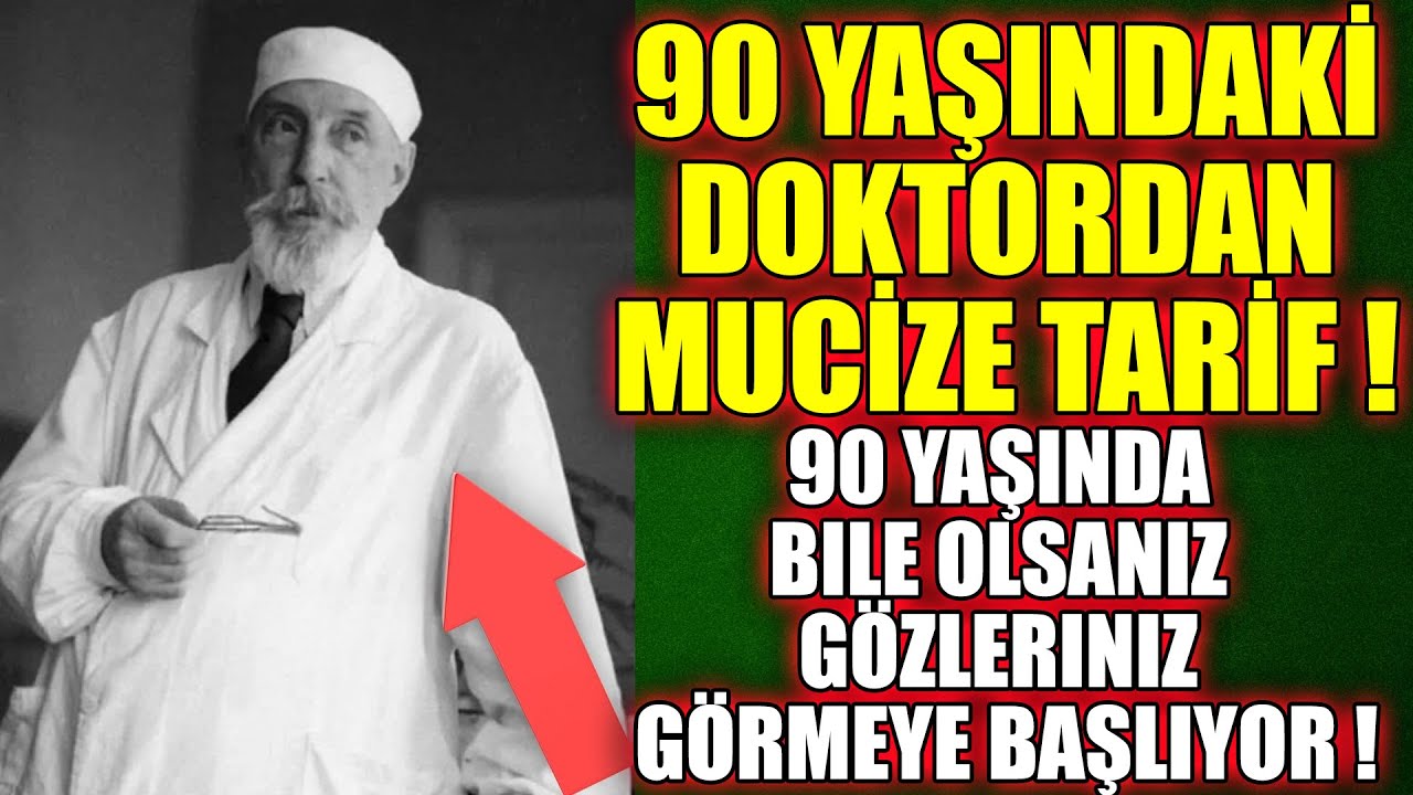 90 Yaşındaki Doktordan Göz Hastalıklarını Geçiren Doğal Yöntem !