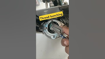 Thread bunching. #sewingworld #sewing #sewinghacks #sewingmachine #sewingmachineproblems