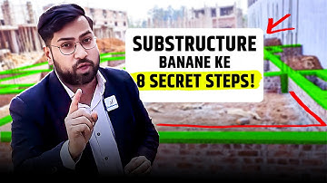 Building Substructure Construction Step-by-Step | Site Execution Guide for Civil Engineers