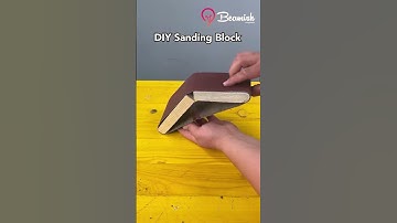 DIY Sanding Block #diy #block #hacks
