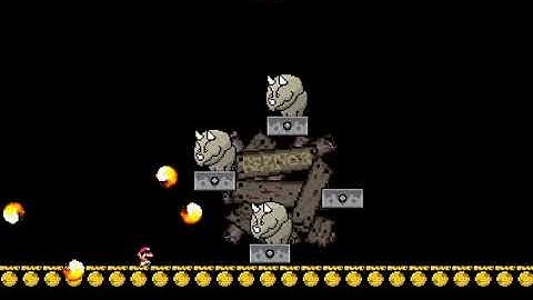 Super Mario Bros. X 1.4.4 - Super Mario World Project - Bosses - Reznor [60 Subscribers!!]