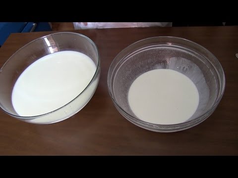 Video: ¿Cómo se obtiene la nata de la leche sin hervir?