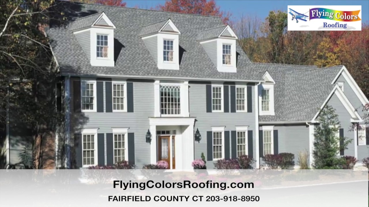 GAF Roofing Contractor Fairfield County CT Flying Colors Roofing (203) 918-8950