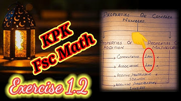 Properties of Complex Numbers || Exercise 1.2 || Q no 1 to 5 || Fsc Mathematics KPK @Funucation2023