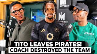 ORLANDO PIRATES DESTROYED?! Tito Leaves as Pirates Lose Their Strength & Depth!