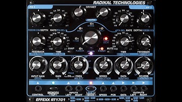 RT-1701 Multi FX Modulation FXs