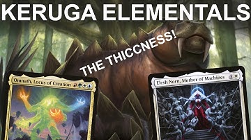 THICC HIPPO CONTROL! Modern 4-Color Keruga Elementals. Only big spells allowed! Omnath Ring MTG LotR