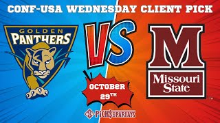 Wednesday College Football | FIU vs Missouri State | NBA Picks | The Betting Memo 10/29/25