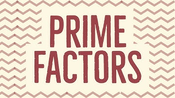 How To Find The Prime Factors Of A Number