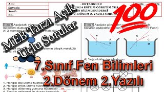 7Sınıf Fen Bilimleri 2Dönem 2Yazılı 2024